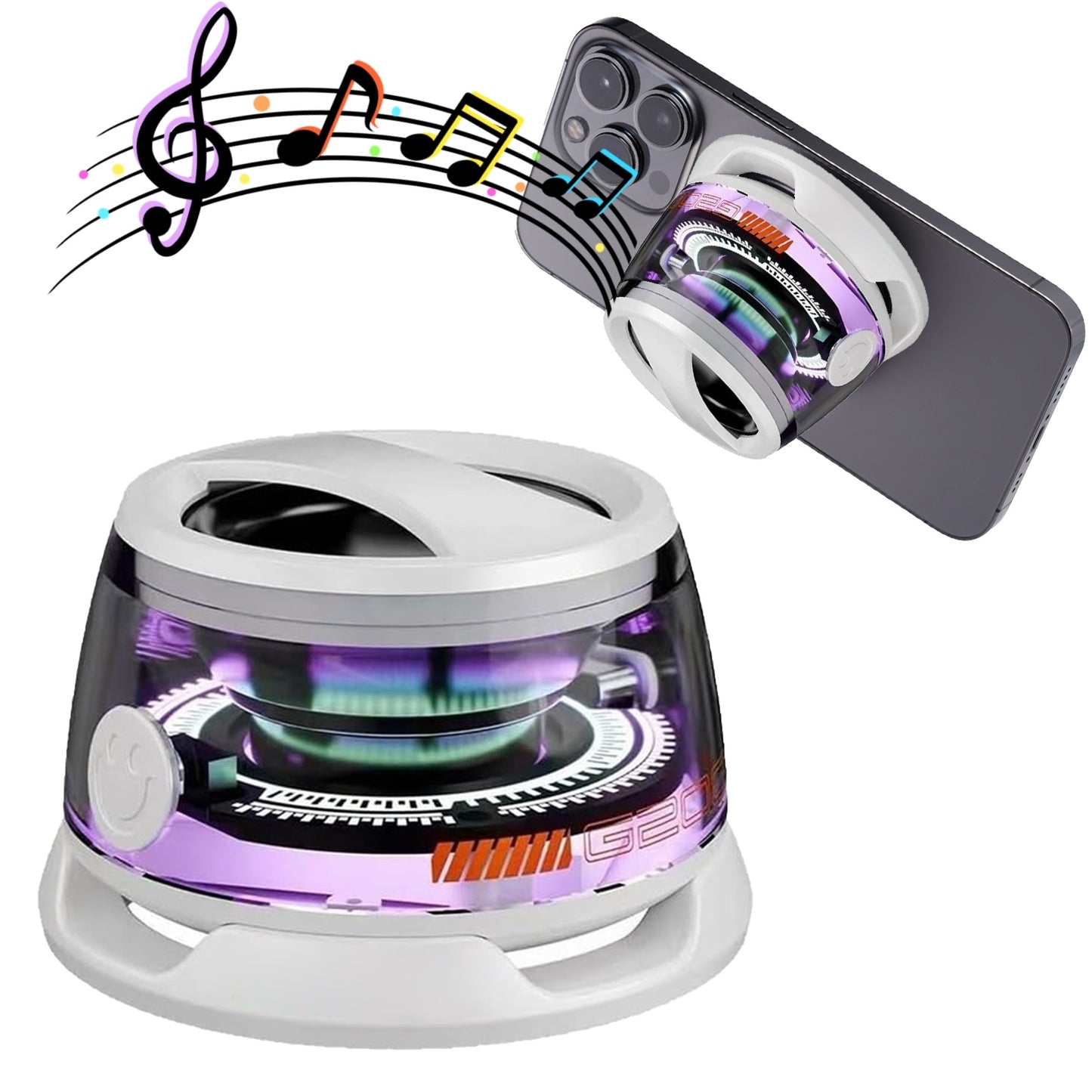 PulseBeat - Bluetooth Speaker met Magnetische Houder