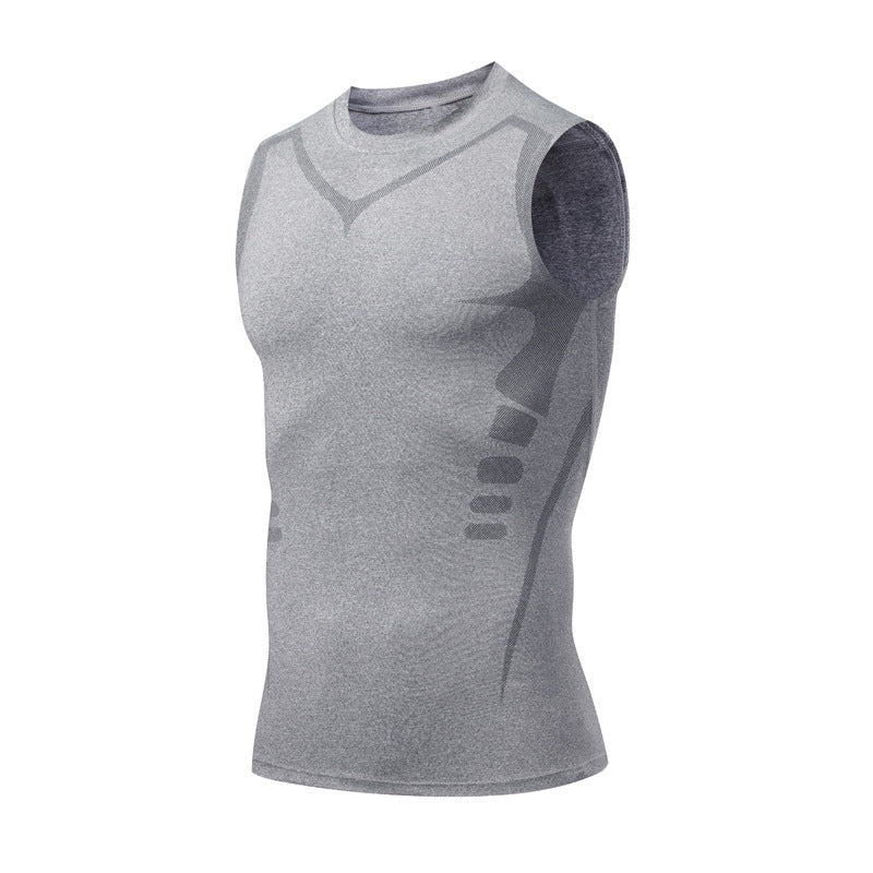 Sportvestje Heren – Mouwloos Fitness Vest | Sneldrogend & Elastisch