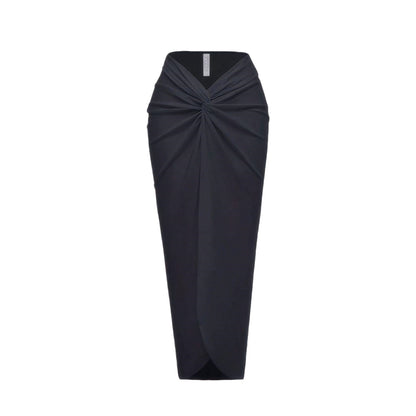 3-Delig Bikiniset Dames – Effen Zwart | Mouwloos Zwempak voor Zwemmen & Watersport