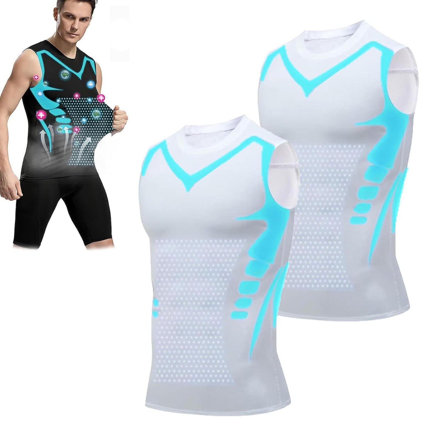 Sportvestje Heren – Mouwloos Fitness Vest | Sneldrogend & Elastisch
