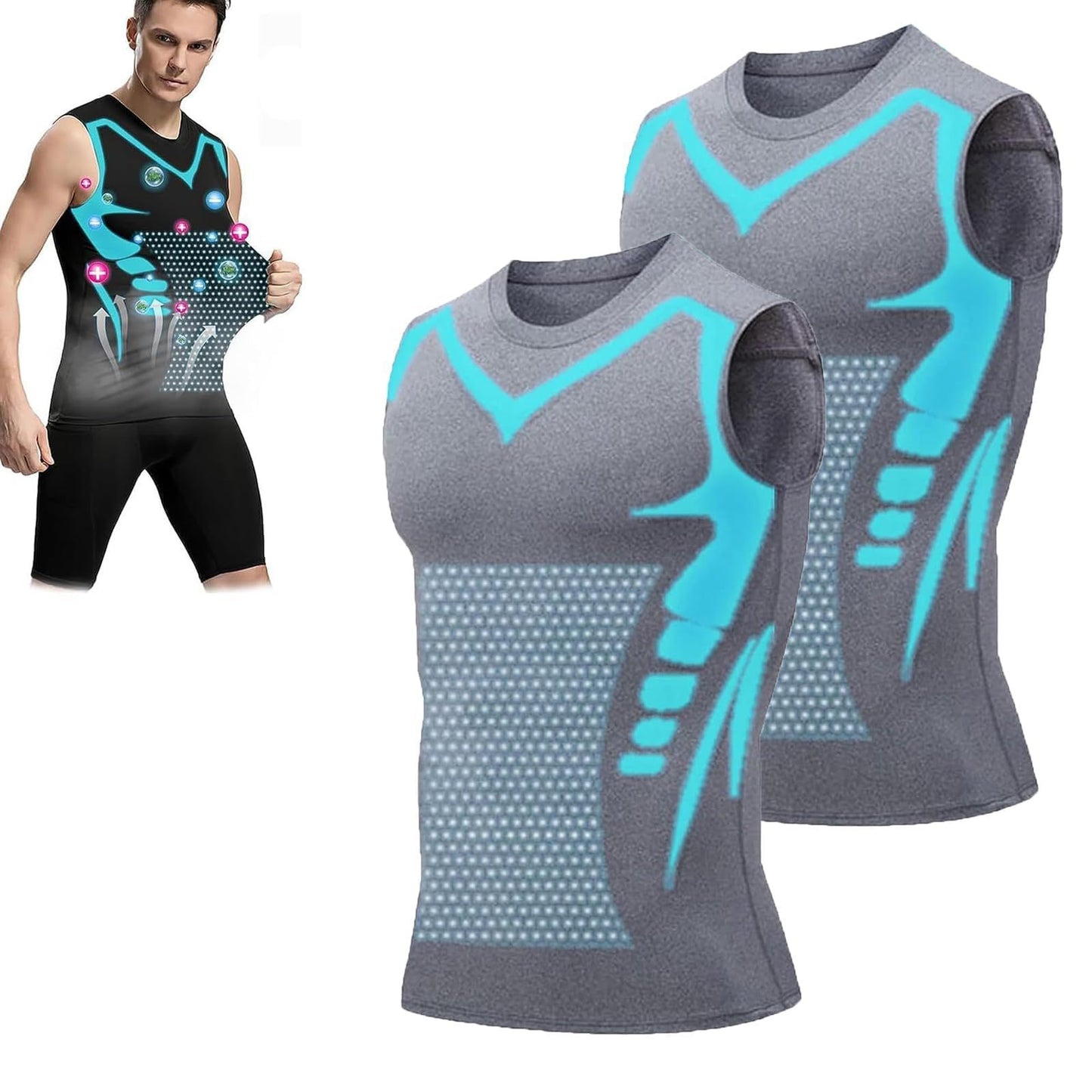 Sportvestje Heren – Mouwloos Fitness Vest | Sneldrogend & Elastisch