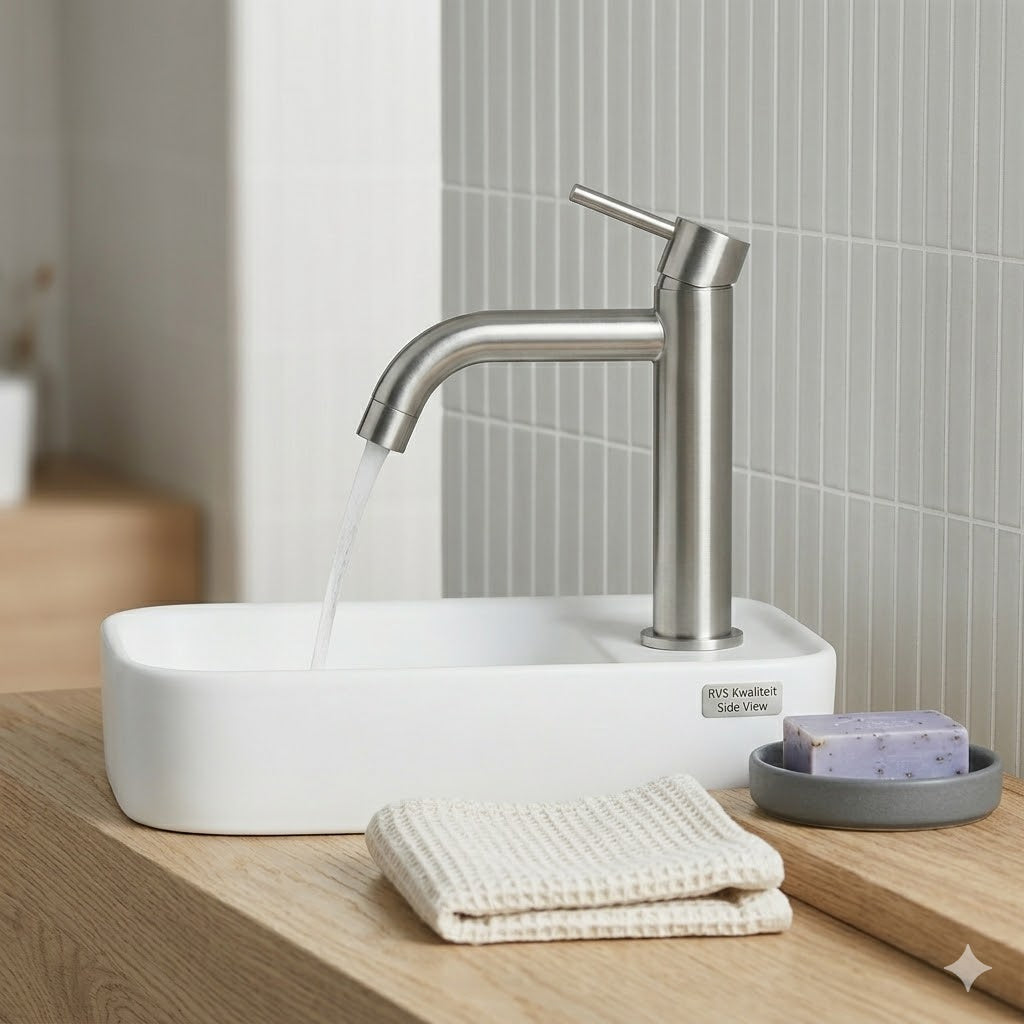 Moderno Koudwaterkraan Geborsteld