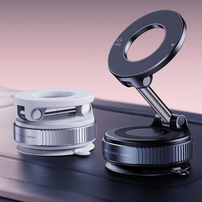 Magnetische Autotelefoonhouder met Zuignap – 360° Draaibaar & Universeel