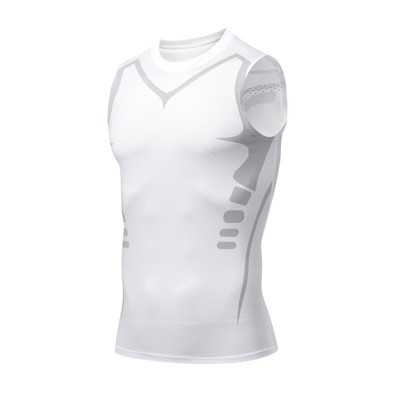 Sportvestje Heren – Mouwloos Fitness Vest | Sneldrogend & Elastisch