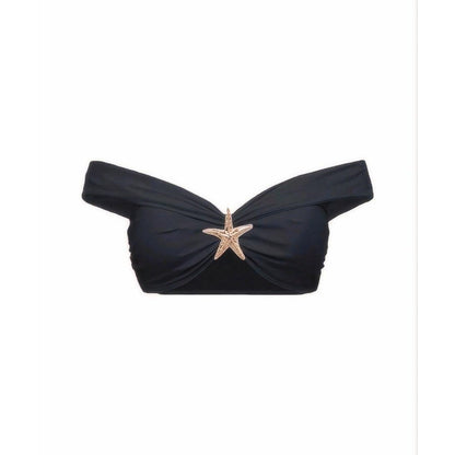 3-Delig Bikiniset Dames – Effen Zwart | Mouwloos Zwempak voor Zwemmen & Watersport
