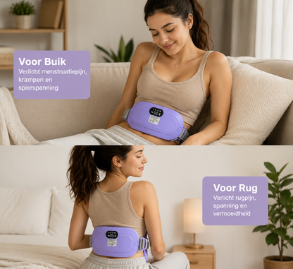 NextBazaar Massage- & Verwarmingskussen - Voor Buik & Rug - Warmte
