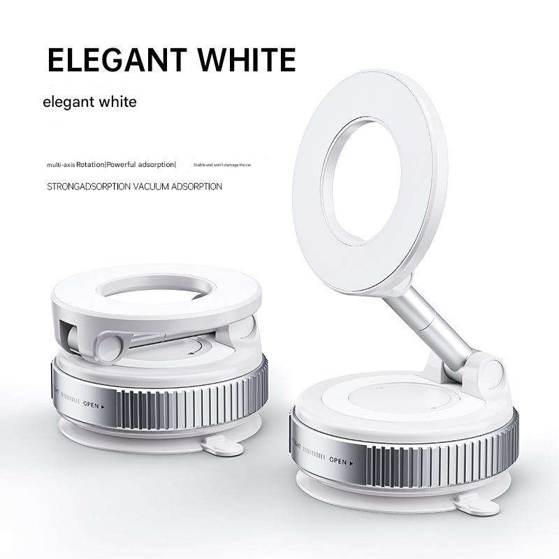 Magnetische Autotelefoonhouder met Zuignap – 360° Draaibaar & Universeel