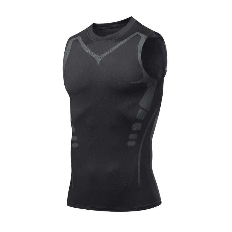 Sportvestje Heren – Mouwloos Fitness Vest | Sneldrogend & Elastisch
