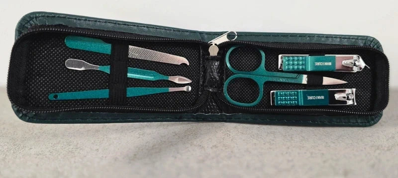 Luxe 6-delige Manicure & Pedicure Set - Etui