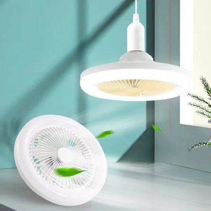Roteerbare 3-in-1 Plafondventilator met Afstandsbediening en LED Verlichting – E27 Fitting