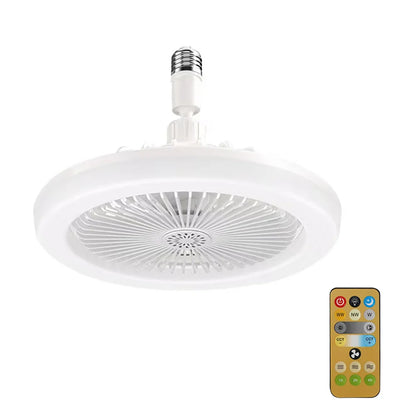 Roteerbare 3-in-1 Plafondventilator met Afstandsbediening en LED Verlichting – E27 Fitting