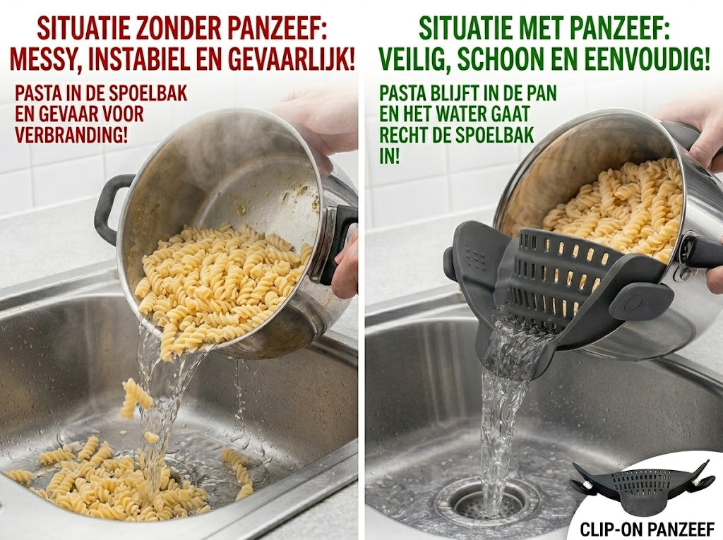 PanZeef Clip & Drain