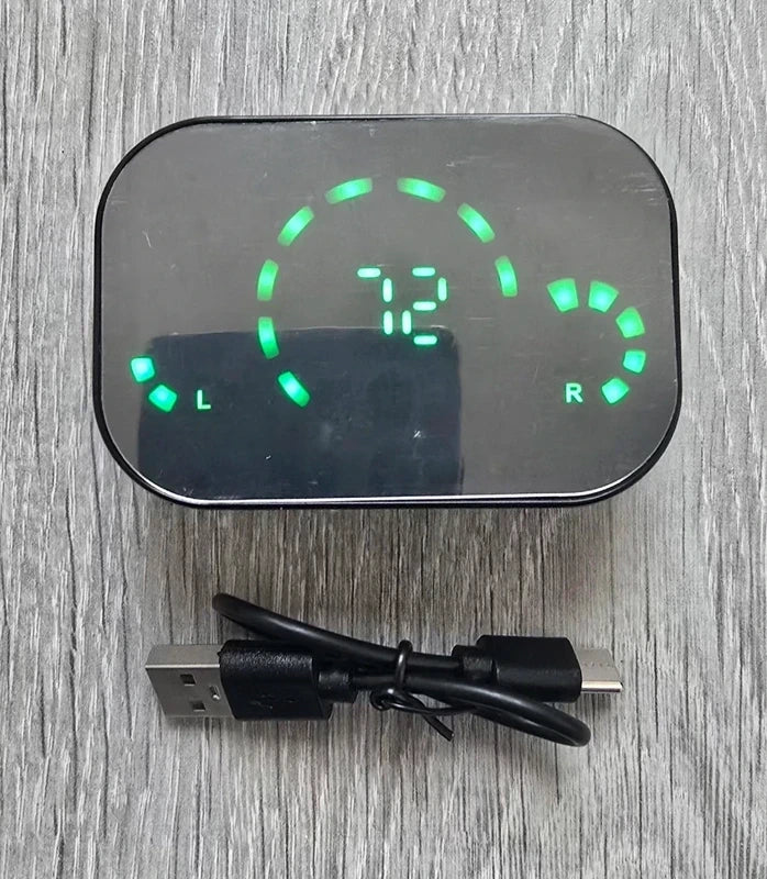 Draadloze Oordopjes - LED Display & Powerbank Case