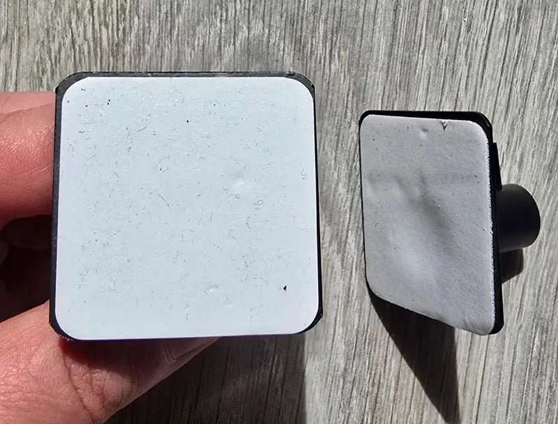 Titan Series mat zwart zelfklevende wandmontage – geen boren nodig