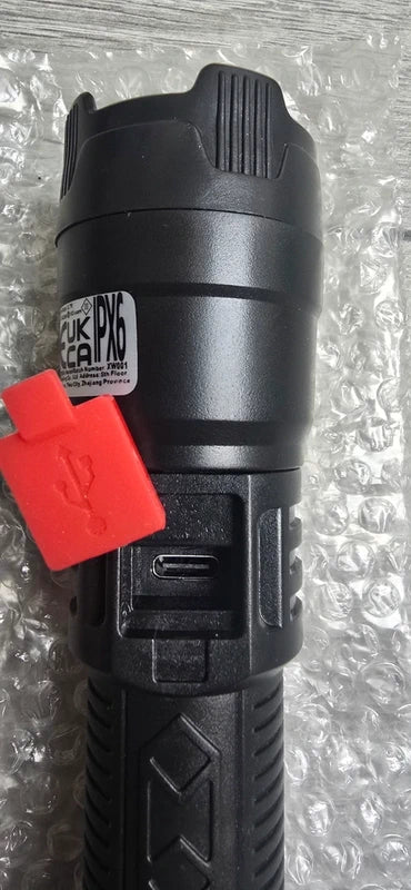 Tactische LED Zaklamp - USB Oplaadbaar - Zoomfunctie & Noodverlichting