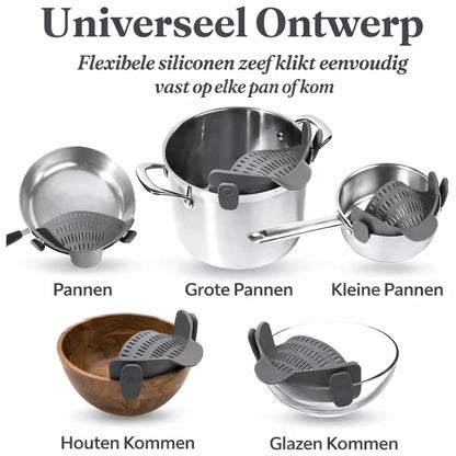 PanZeef Clip & Drain