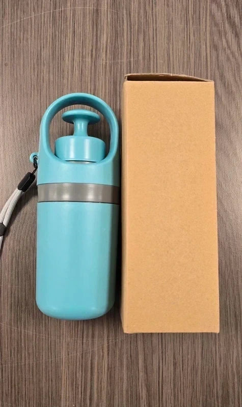 Draagbare Poepschep met Zakjeshouder - Hondenpoep Grijper - Blauw