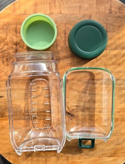 Salade Lunchbox - 100% Lekvrij - Inclusief Dressingbakje