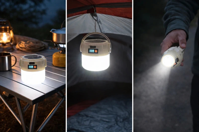 SolPulse - LED Zaklamp - Oplaadbaar Outdoor