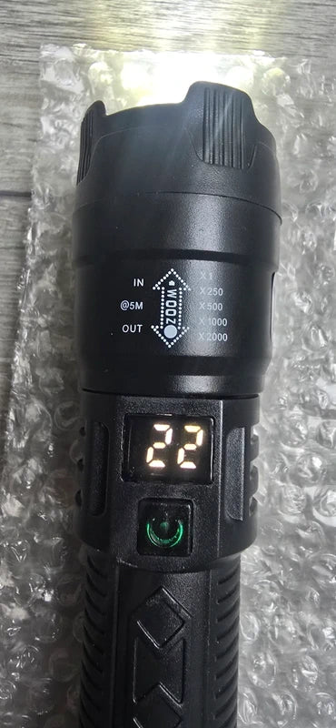 Tactische LED Zaklamp - USB Oplaadbaar - Zoomfunctie & Noodverlichting