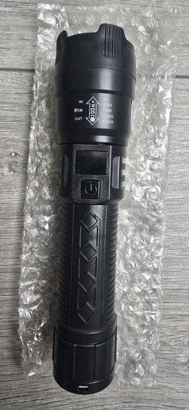 Tactische LED Zaklamp - USB Oplaadbaar - Zoomfunctie & Noodverlichting