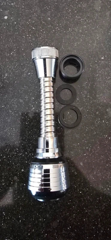 TitanTwist Chrome- Universele 360° Kraanverlenger