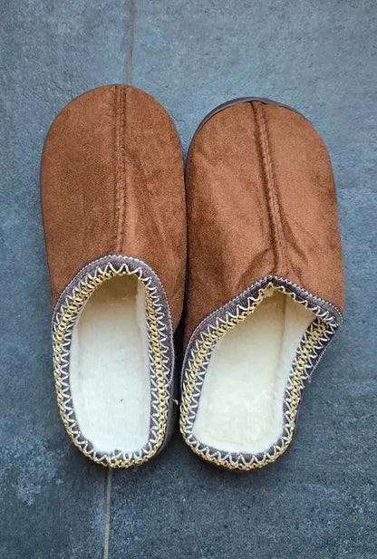 Katoenen Pantoffels | Zachte Gevoerde Huisslippers Nieuw - Maat 39